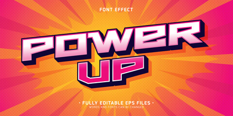 Fototapeta premium modern 3d pop up text effect