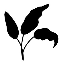 Vector design of shrubbery and decoration symbol. Set of shrubbery and season stock symbol for web.