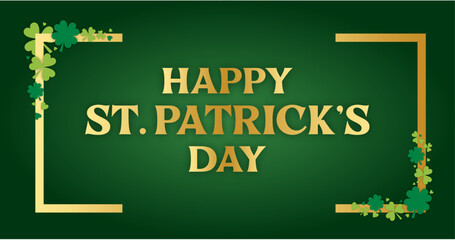 saint patricks day banner