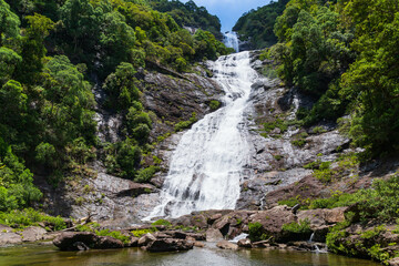 Naklejka na ściany i meble Tao waterfall, New Caledonia
