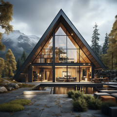Secluded Home Nestled Amidst Woods, Mountains, and Hill