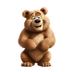 Teddy bear isolated on white