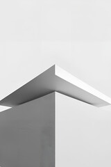 Fototapeta premium minimalist abstract architecture background-BC374A5. Generative AI.