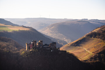 Burg Schönburg und Engehöll, Januar 2014