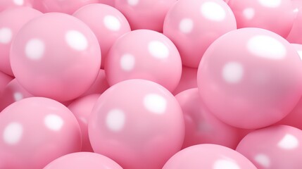 pink balls background