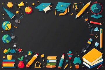 Back To School Education Wallpaper Background