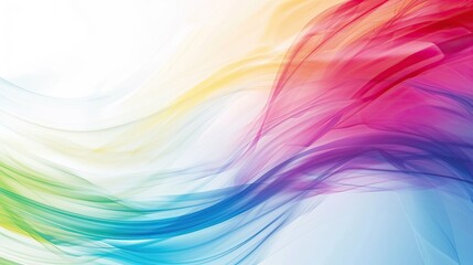 Abstract colorful background with smooth lines in it