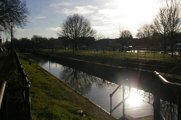 Teddington Lock, Teddington, London, England