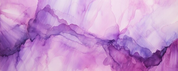 Amethyst abstract watercolor background - obrazy, fototapety, plakaty