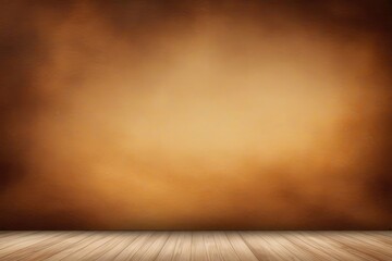 Abstract aquarel brown studio background for product presentation