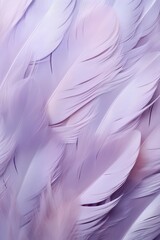Fototapeta na wymiar Amethyst pastel feather abstract background texture