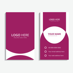 Business Card Design Template.