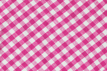 Pink Print Scottish Square Cloth. Gingham Pattern Tartan Checked Plaids. Pastel Backgrounds For...