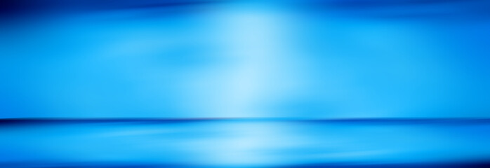 Light blue gradient abstract background. Empty room for display product