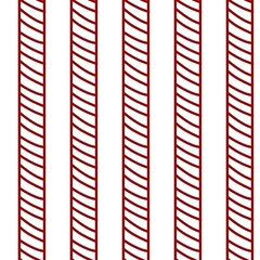 red and white striped background with a pattern