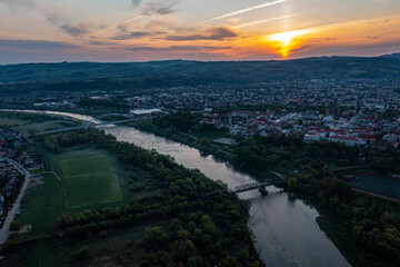 Nowy Sącz, rzeka Dunajec