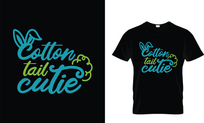 Cotton Tail Cutie T-shirt design.