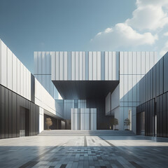 Fototapeta premium building with sky