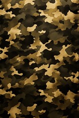 Brass camouflage pattern design poster background 