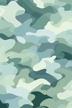 Celadon camouflage pattern design poster background