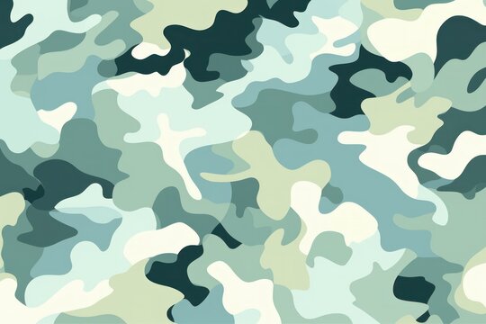 Celadon camouflage pattern design poster background