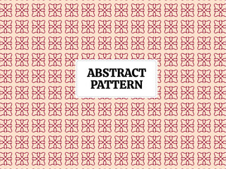 Abstract pattern tile fabric vector abstract modern red, for fabric