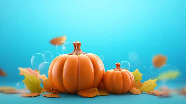 Adorable Pumpkin illustration