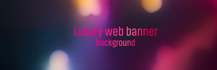 Abstract vibrant colorful background, Web banner background, luxury banner background