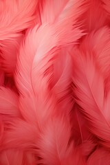 Crimson pastel feather abstract background texture 