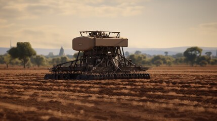 Fototapeta premium AI Transforming Agricultural Practices AI Generated