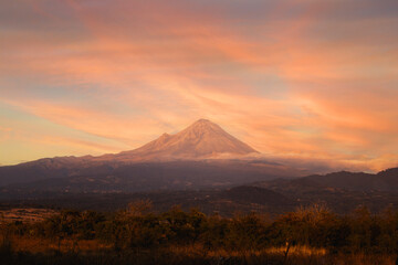 Popocatépetl desde Yecapixtla Morelos