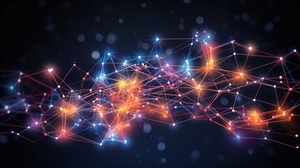 Obraz premium AI-Enhanced Cybersecurity Threat Detection AI Generated