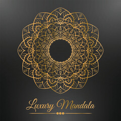 Luxury mandala design.