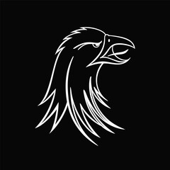 eagle head vector