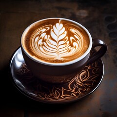 Cup of coffee, Latte Art