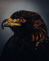 Golden Eagle Face