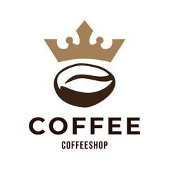Coffee logo, suitable for coffee shop logo or product brand identity.