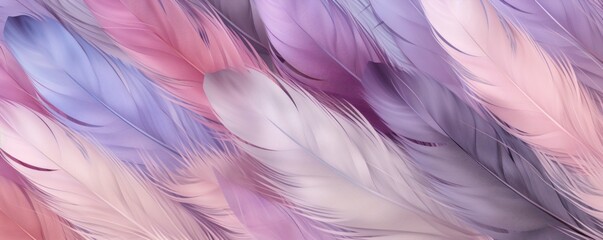 Ebony pastel feather abstract background texture