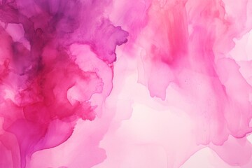 Fuchsia abstract watercolor background