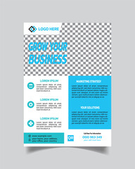 Corporate Business Agency Flyer and Unique Design Business Leaflet Modern Agency Poster 