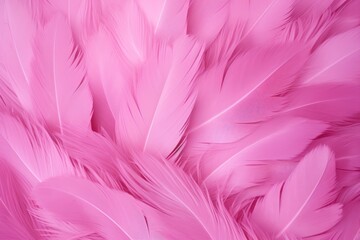 Fototapeta na wymiar Fuchsia pastel feather abstract background texture