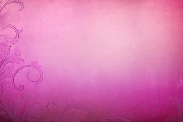 Fuchsia soft pastel background parchment with a thin barely noticeable floral ornament background