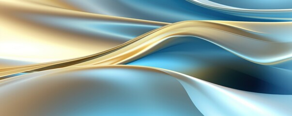 Gold background image for design or product presentation, with a play of light and shadow