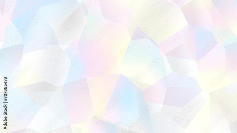 Poster White corporate abstract background of looping animated gradient geometric shapes and lines. 4k looping footsge