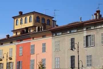 Fototapeta na wymiar Piacenza Italian town
