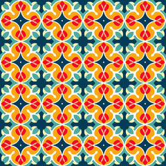 Singapore Peranakan seamless pattern, seamless tile, background, Peranakan culture, Nyonya motifs, Nyonya pattern, colorful background, vibrant color