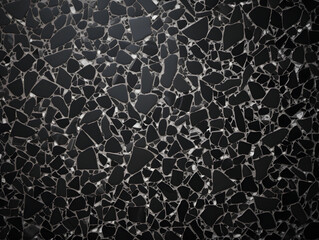 Black Terrazzo tiles background