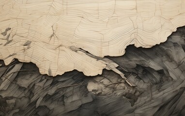 Natural Rough Wooden Bark or Texture Background