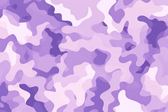 Lavender camouflage pattern design poster background