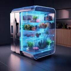 Smart Refrigerator Hologram